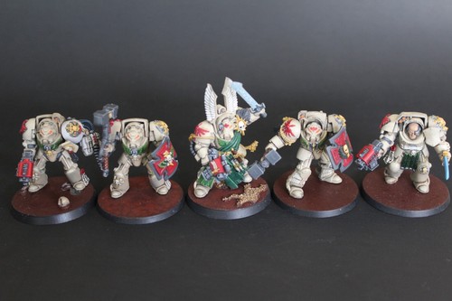 Warhammer 40K - Terminator Deathwing Dark Angels - OOP, Partiellement Monté/peint