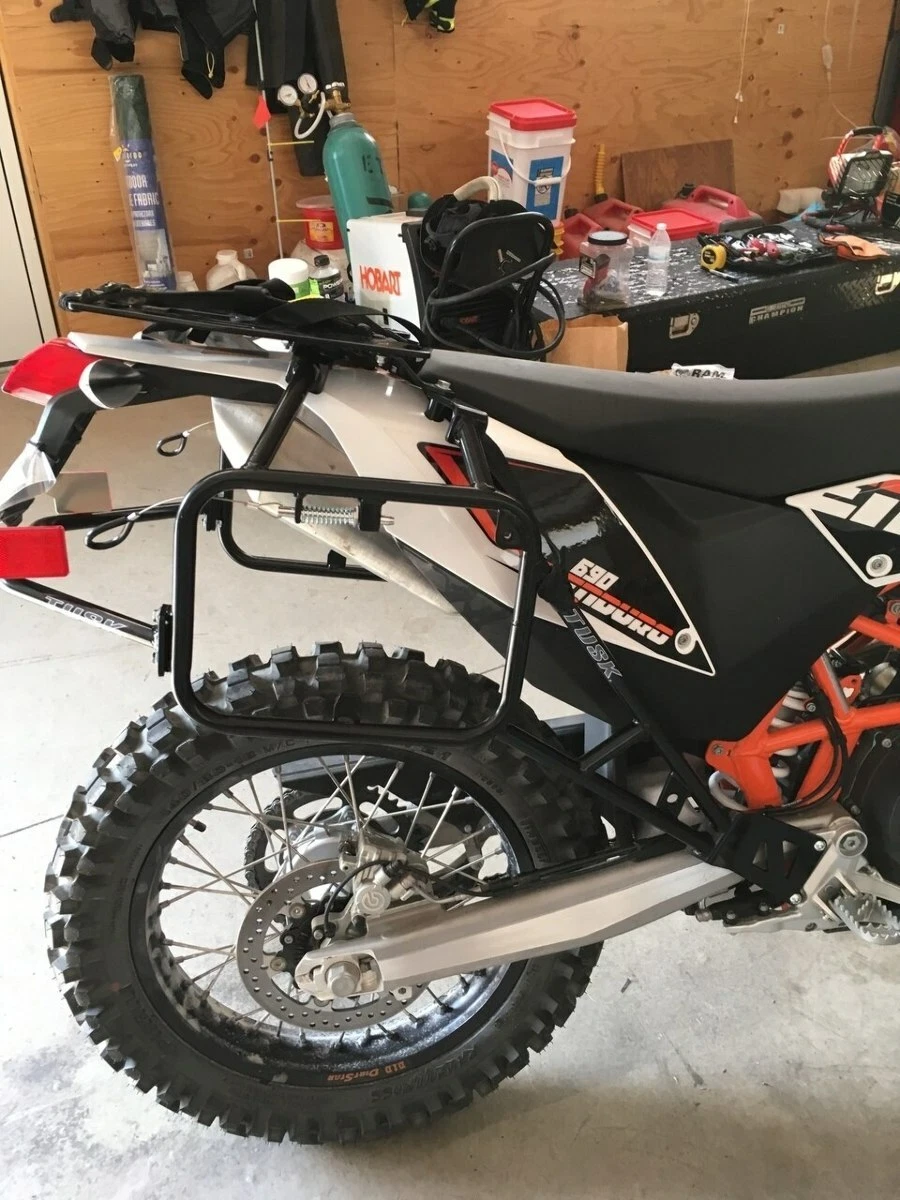Ktm 690 enduro r pannier rack deals