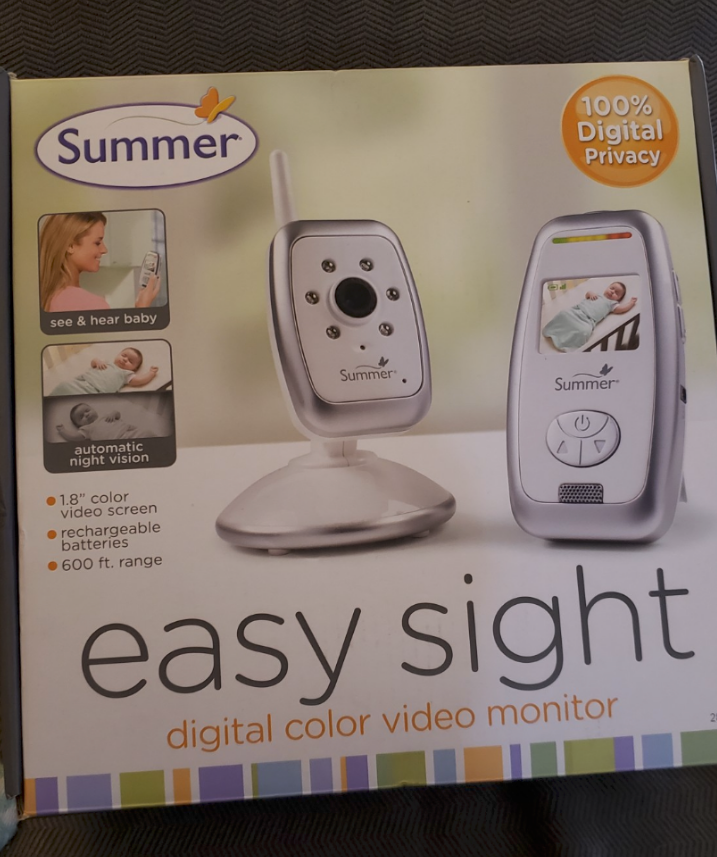 summer easy sight baby monitor