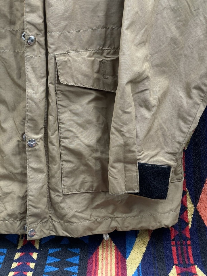 Vintage Powderhorn Mountaineering Jackson Hole Wyoming Hooded Jacket