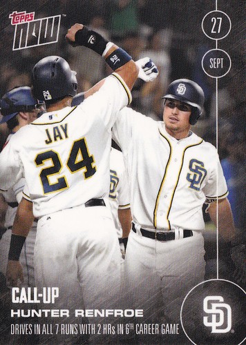 2016 Topps Now 512 Hunter Renfroe