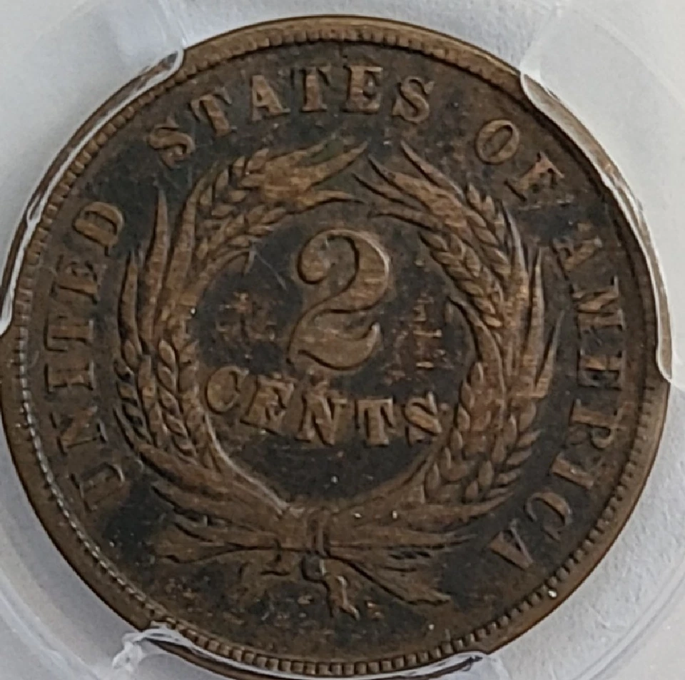 1864 2C PCGS VF 30  j5 - Image 4 of 4