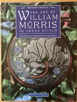 The Art of William Morris Hardcover Cross Stitch Book - Over 40 Projects