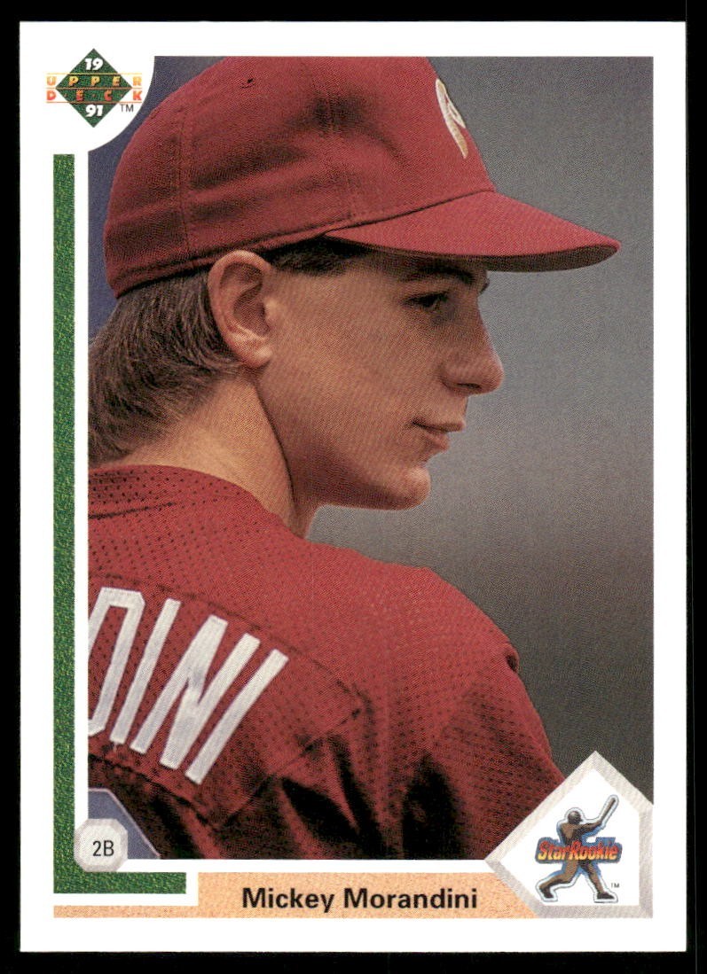 1991 Mickey Morandini #18 Upper Deck Philadelphia Phillies baseball
