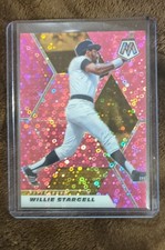 2021 Panini Mosaic - Willie Stargell #145 Quick Pitch Pink Mosaic Prizm /20