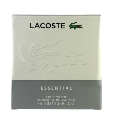 (39,99EUR/100ML) 75ML LACOSTE - ESSENTIAL HERREN EAU DE TOILETTE SPRAY NEU OVP