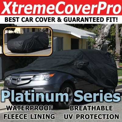 2008 2009 2010 2011 2012 ACURA MDX WATERPROOF CAR COVER W/MIRRORPOCKET BLACK