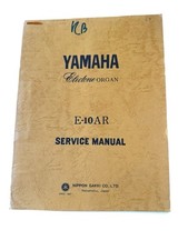 Original Yamaha Electone Organ Service manual Model E-10AR