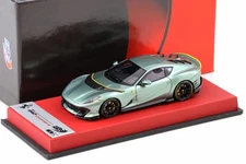 1:43 BBR Ferrari 812 Competizione Verde Medio Gloss With Leather Base - Limited