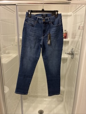 d.jeans New York Jeans Womens 6 Blue Slim Straight Ankle Denim New