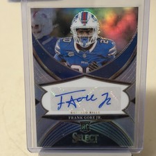 2024 Panini Select - Select Signatures Frank Gore Jr. #SSP-FGJ Silver Prizm