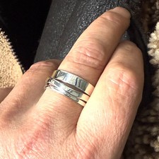 925er Silber Herrenring #ENDLESS  Gr 64 d'Oz Ring Silber 925 Neu HERREN