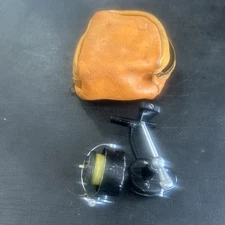 Garcia Mitchell 308 Ultra Light Spinning Fishing Reel with Garcia Leather Case