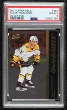 2021 Upper Deck Series 2 Young Guns Silver Foil Philip Tomasino #454 PSA 8 0x0t