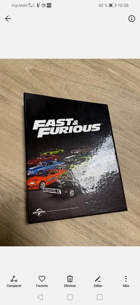 Archivador Fast & Furious 1/43 Altaya