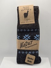 GoWith Alpaca Wool Boot Socks for Men  Women, Alpaca-Merino Blend Warm Cozy