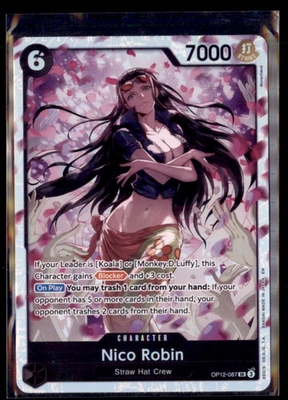 #ad One Piece Legacy of the Master OP12 Nico Robin 087 $1.50