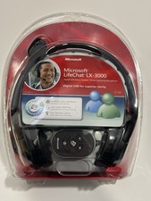 Microsoft LifeChat LX  3000 USB Noise Canceling Headset 1084 Factory Sealed NEW