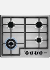 Zanussi ZGNN645X Built-In 60cm 4 Burners Gas Hob - Stainless Steel