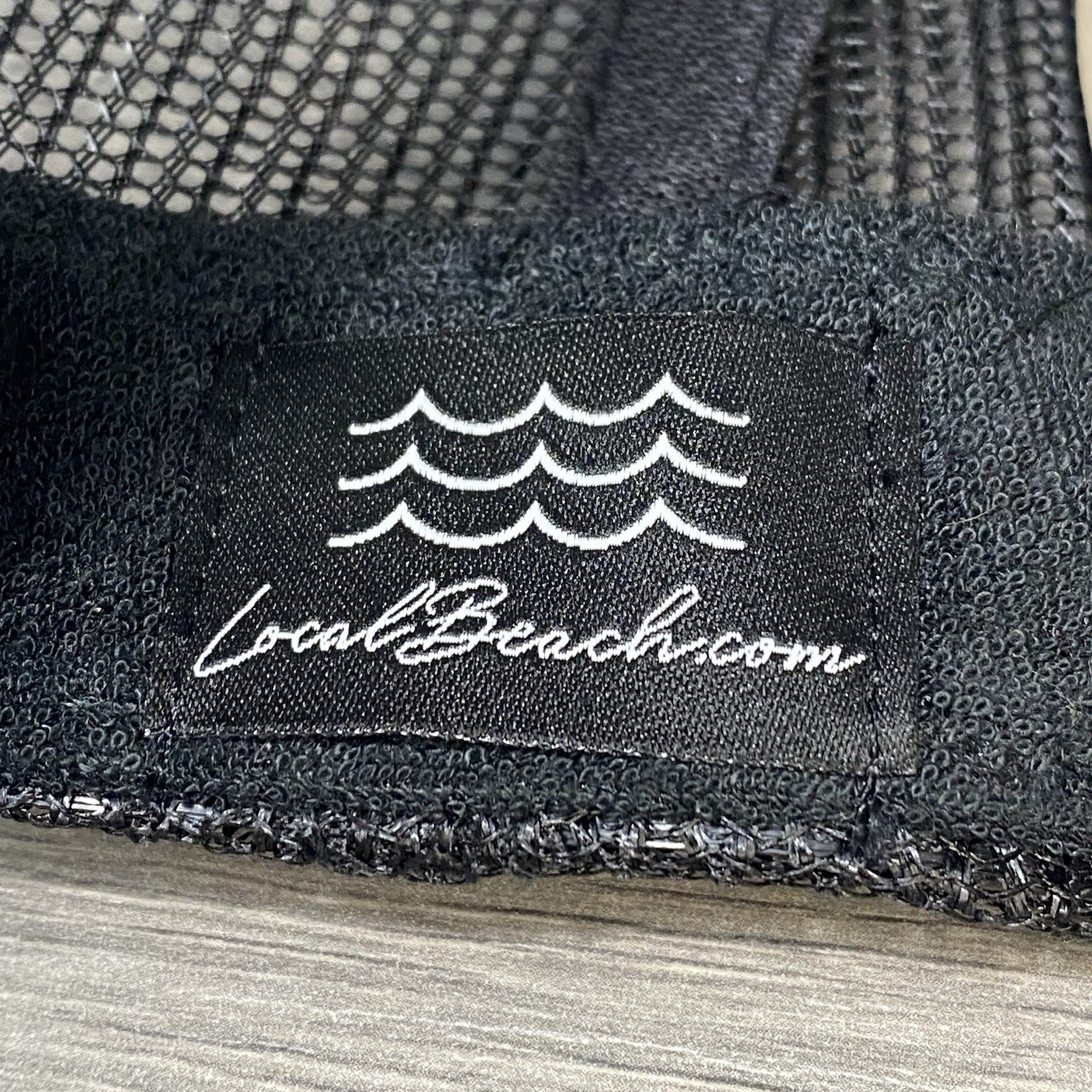 Party Captain Black SnapBack Adjustable Mesh Hat - image 8