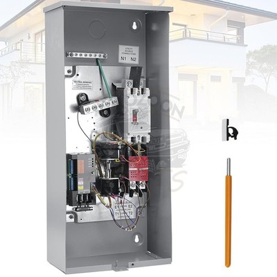 200 Amp Automatic Transfer Switch 120V 240V NEMA 3R Aluminum Enclosure