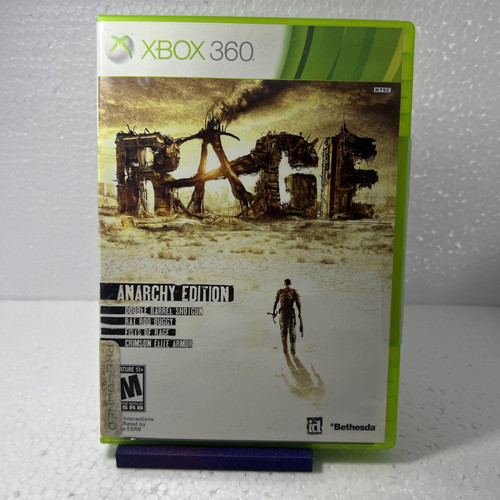 Rage (Microsoft Xbox 360, 2011) Clean Tested Working - Free Ship - Picture 1 of 10