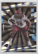2022 Panini Prestige Rookies Xtra Points Sunburst Ikem Ekwonu #365 00gy