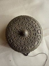 1897 Victorian/eastlake Brass/cast Iorn Mechanical Doorbell Ornate Design Works.