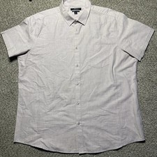 Marc Anthony Polo Men’s XXL Modern Stretch Slim Fit Light Pink Button Up 2XL