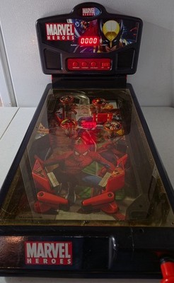 Marvel Heroes Table-Top Mini Pinball Machine 19   PARTS REPAIR 