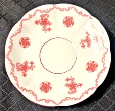 Pink Floral Pattern China 5 5/8” Plate Made In Germany