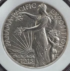 Panama Pacific Gold Dollar coin from a recent eBay sale