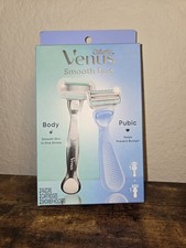 NEW VENUS SMOOTH DUO WOMENS RAZOR SET (Pubic ...