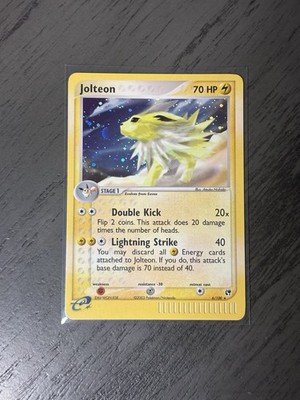 Pokémon Jolteon 6/100 Holo Sandstorm