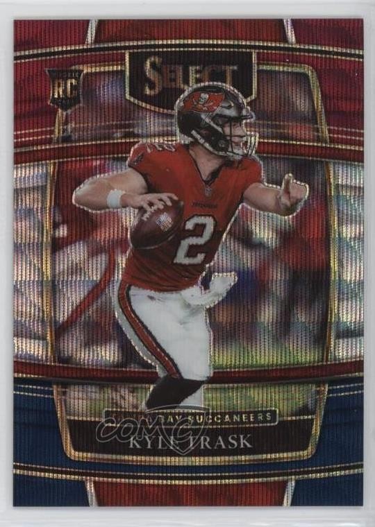 2021 Panini Select Concourse Tri-Color Prizm /249 Kyle Trask #63 Rookie RC