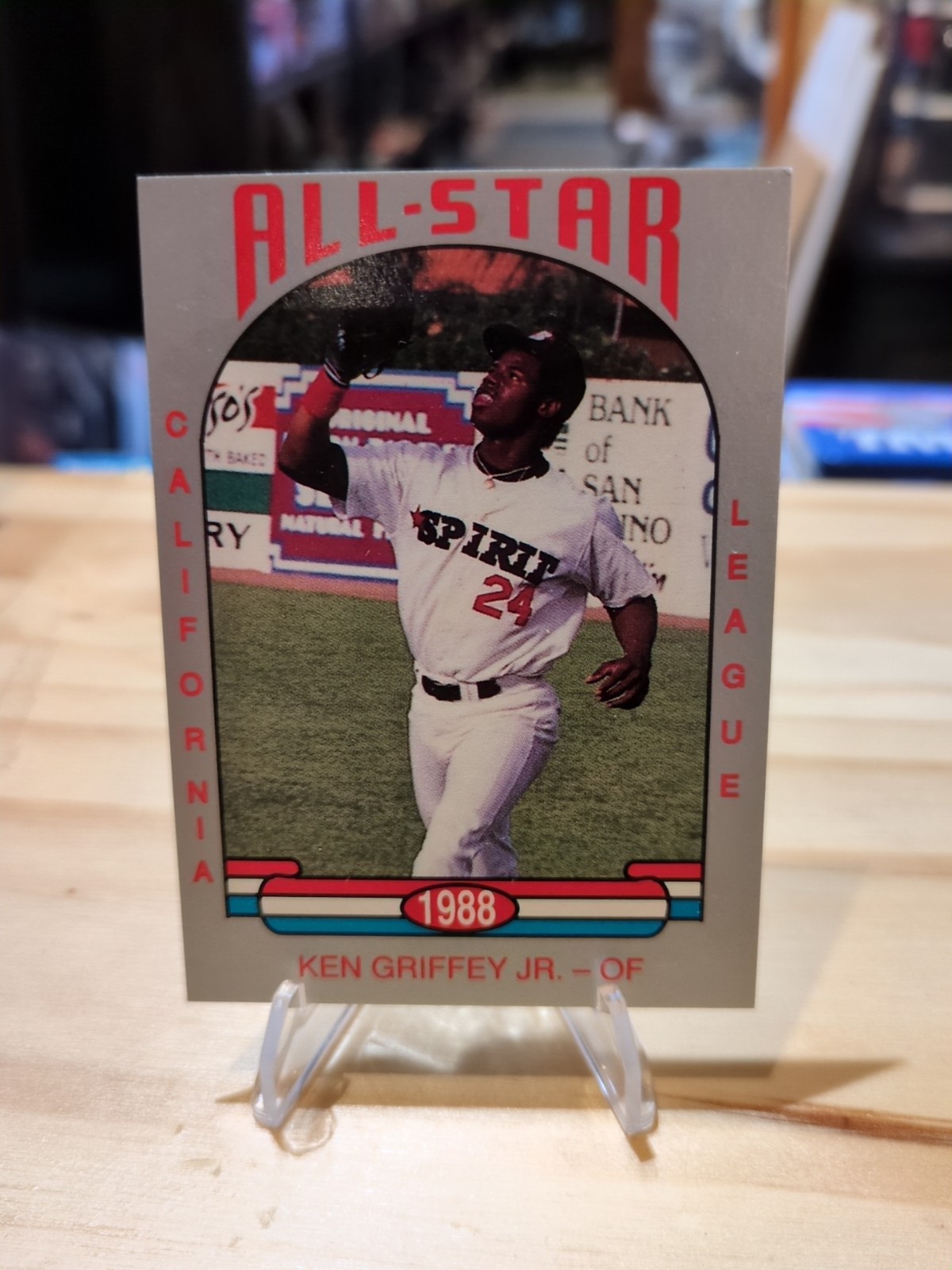 1988 Cal League California League All-Stars - #26 Ken Griffey Jr (RC)