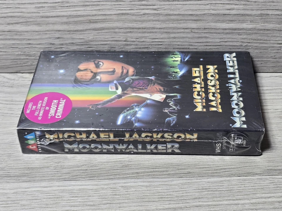 1988 Michael Jackson - Moonwalker VHS NEW FACTORY SEALED - Image 3 of 4