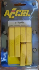 Accel Ignition YELLOW Spark Plug Wire Separators Loom  8.5 -9mm Chevy Ford Dodge