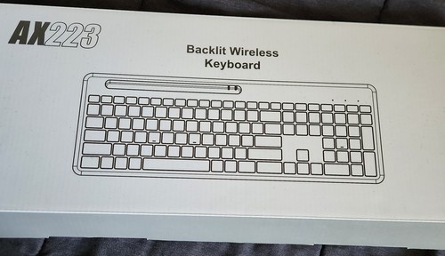 Sablute Wireless Backlit Keyboard AX223