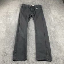 Levis 511 Slim Straight Jeans Boys Youth 14 REG 27x27 Gray Low Rise