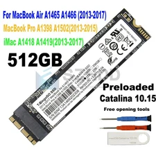 New 512GB SSD 2013 2014 2015 2017 Apple MacBook Air A1465 A1466 MBP A1502 A1398