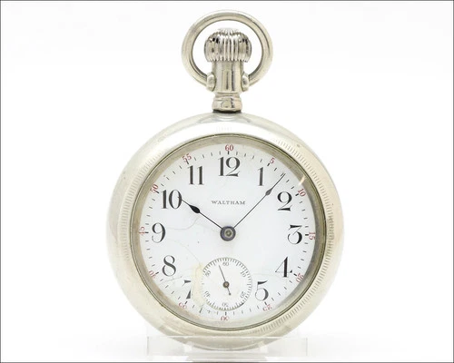 Antique 1902 Waltham Grade 81 18s 15j Pocket Watch Philidelphia Silverode Case