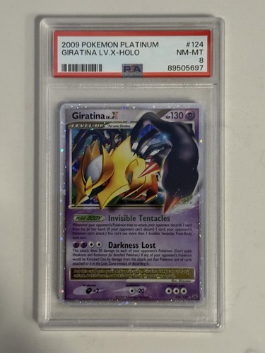 Giratina LV.X 124/127 Platinum Holo PSA 8