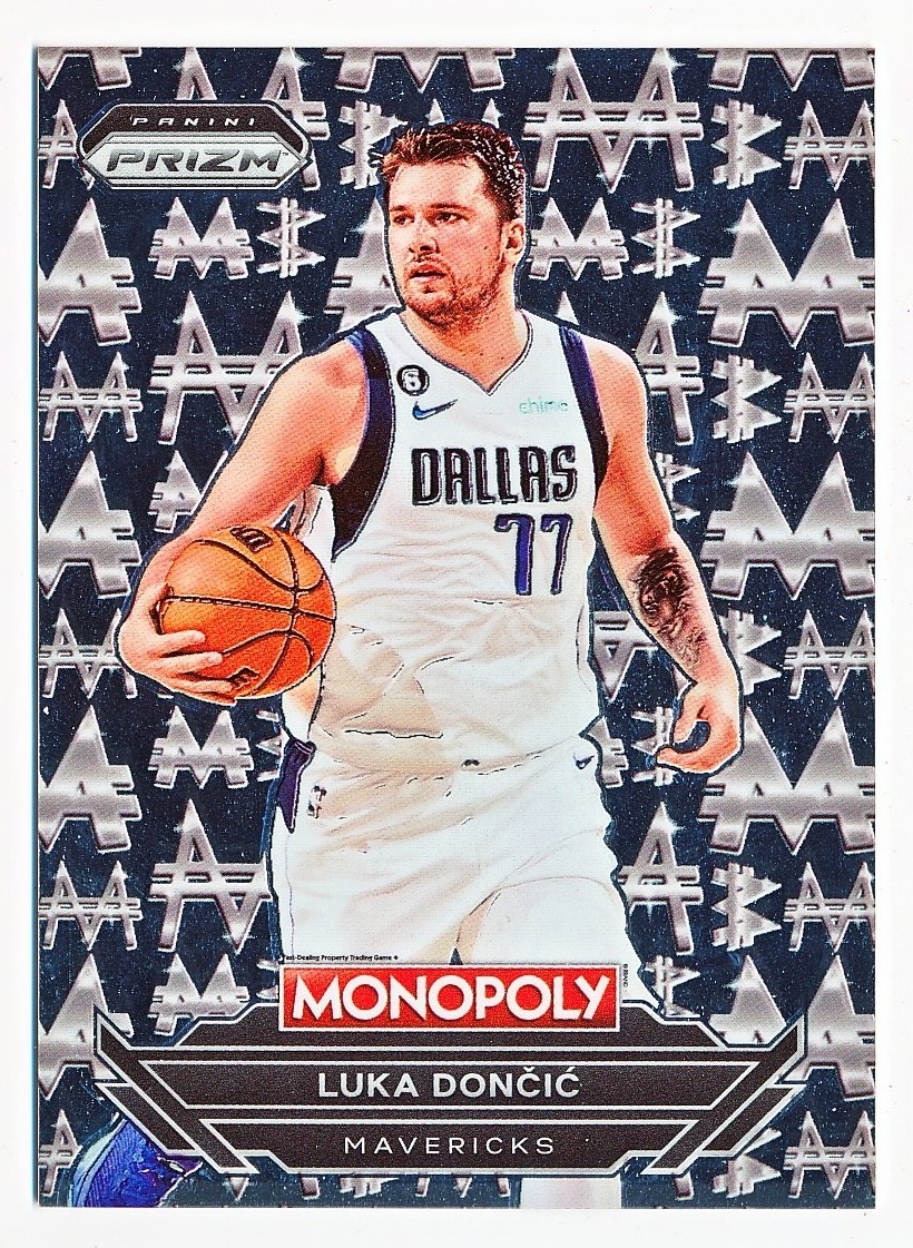 2022-23 Prizm Monopoly Luka Doncic Money White SP #M6