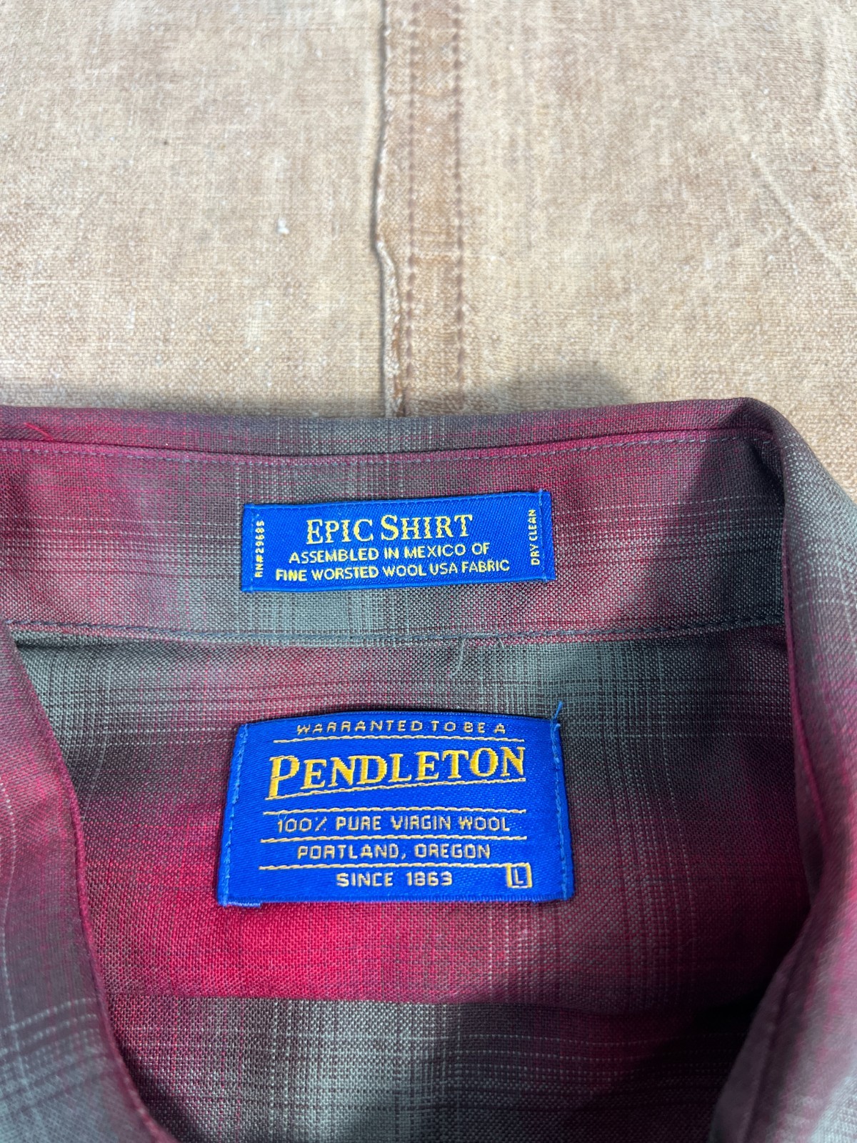 Pendleton Two Pocket Snap Front Western Canyon Wo… - image 8