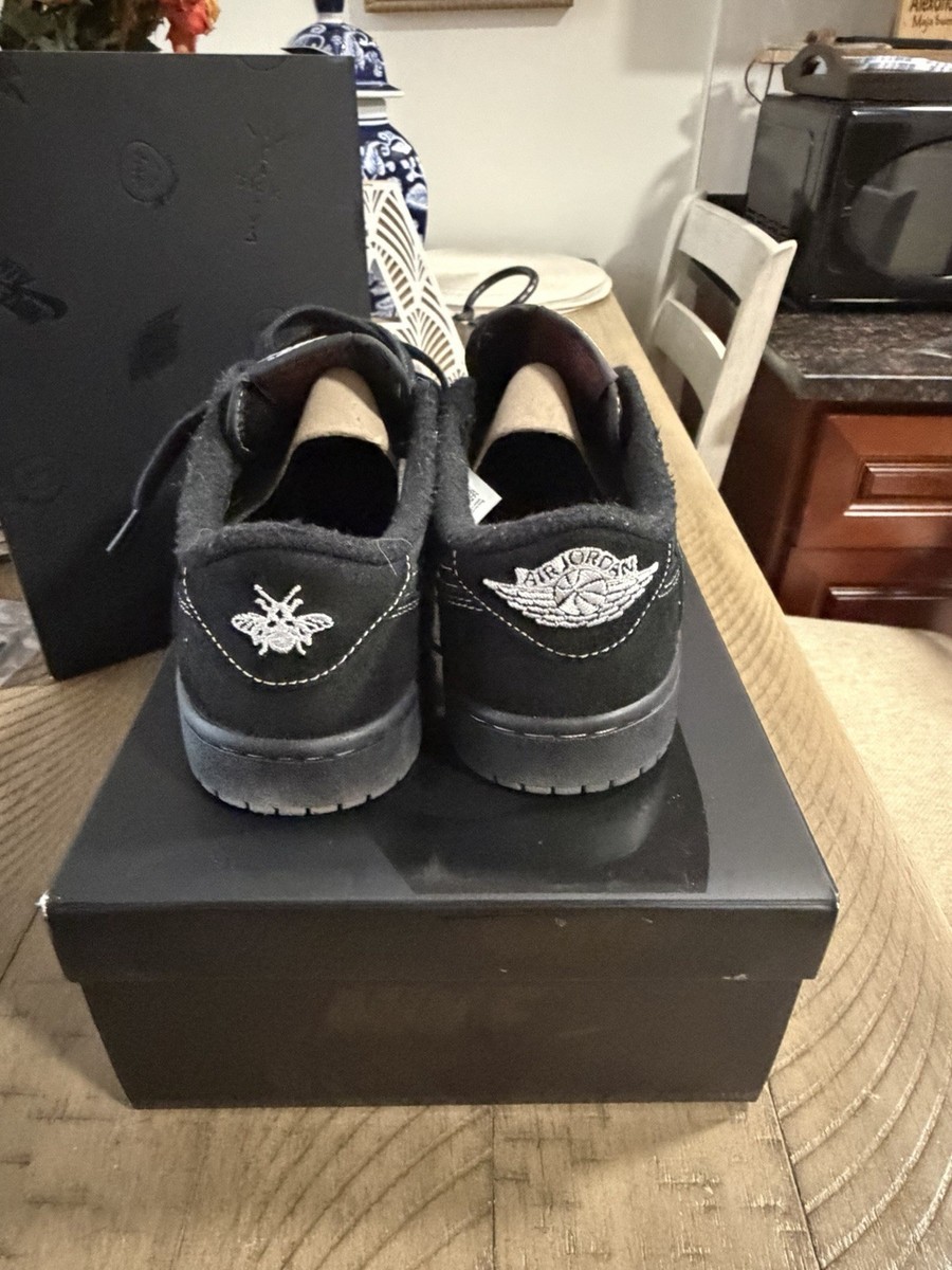 Size 6.5 - Jordan 1 Retro Low OG SP x Travis Scott Black Phantom