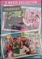 N1 Teen Beach Movie 2/Zombies (DVD, 2018, 2-Movie Collection) R1- NEW SEALED