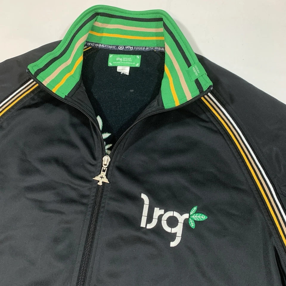 Lifted Research Group LRG Infinity Mens XL Track Infinity Varsity Jacket Striped - Image 2 of 4