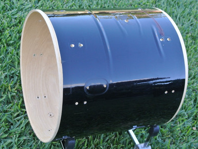 GRETSCH CATALINA 16'' BLACK FLOOR TOM SHELL for YOUR PROJECT or DRUM SET! L502