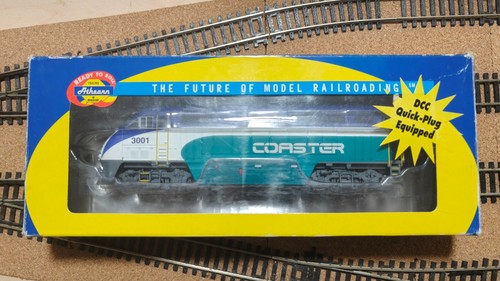 Athearn 2620 San Diego Coaster F59PHI Spur HO Diesellok verpackt DCC ready | Condition: Used